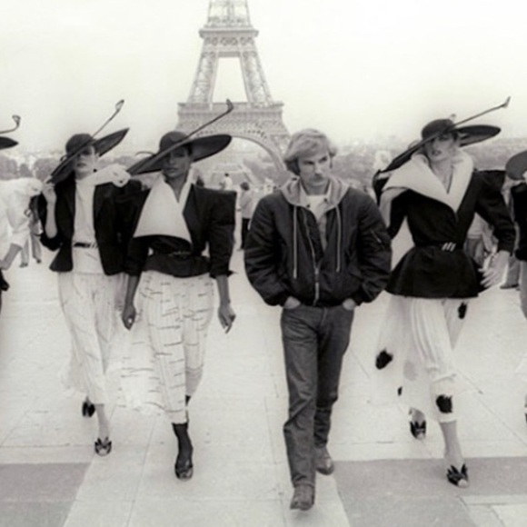 STATE OF CLAUDE MONTANA Black Sequin And Beaded Mesh Bodysuit - Picture 9 of 10